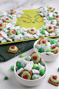 Grinch Snack Mix - Set 1 of 4